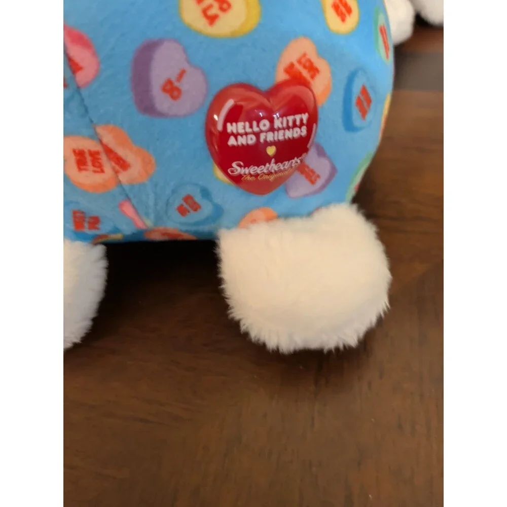 Sanrio Cinnamoroll Sweethearts Plush Hello Kitty and Friends Valentine Blue 8